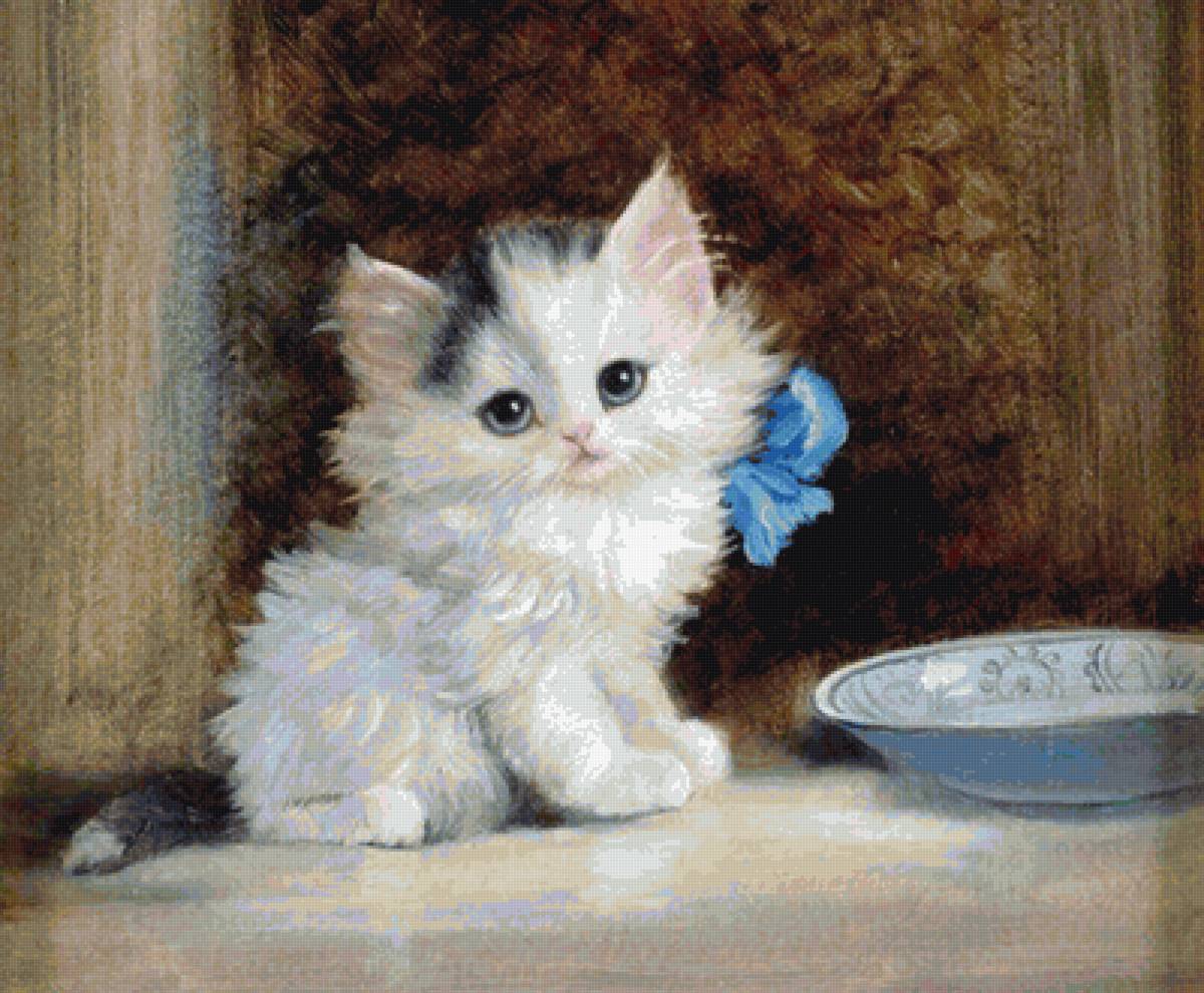 Котенок - картина - предпросмотр