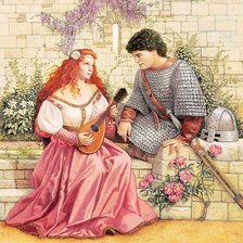 девушка и воин