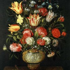 Схема вышивки «цветы»