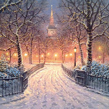 Схема вышивки «Худ. Абрахам Хантер»