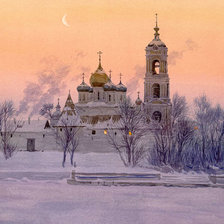 Схема вышивки «Худ. Андрияка Закат»