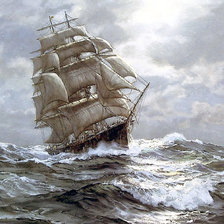 Схема вышивки «Худ. Чарльз Викери»