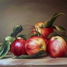 Схема вышивки «Ветка яблони»