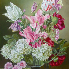 Схема вышивки «Букет»