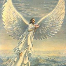 Схема вышивки «Ангел»