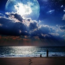 Схема вышивки «берег»