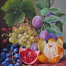 Схема вышивки «натюрморт»