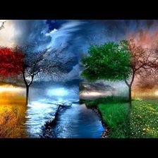 Схема вышивки «Четыре сезона»