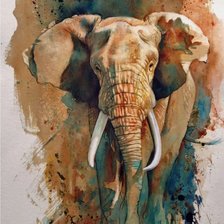 Схема вышивки «Дикая сила»