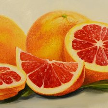 Схема вышивки «АПЕЛЬСИНЫ»