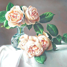 Схема вышивки «Серия "Розы".»