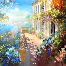 Схема вышивки «солнце, лето»