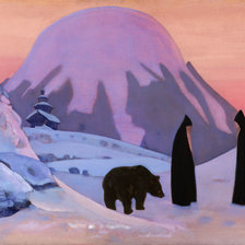 Схема вышивки «И мы не убоимся Рериих»