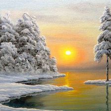 Схема вышивки «Худ. Алексеев Сергей)»