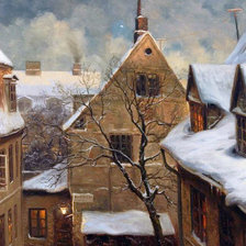 Схема вышивки «Худ. Альфред Броге»