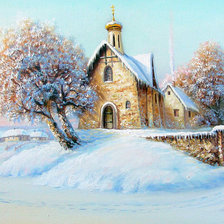 Схема вышивки «Худ. Яблоков»