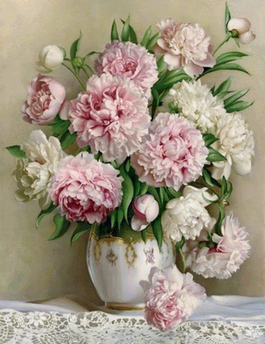 пионы - предпросмотр