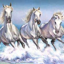 Схема вышивки «лошади»