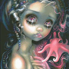 Схема вышивки «deva4ka»