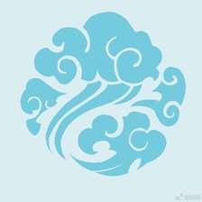 Схема вышивки «Гу СУ Лань»