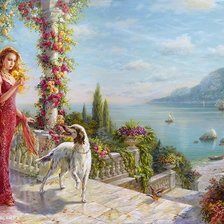 Схема вышивки «моя богиня»