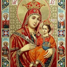 Схема вышивки «Икона Вифлеемской Божьей Матери»