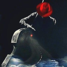 Схема вышивки «Он»