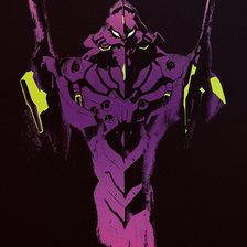 Схема вышивки «Eva 01»