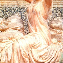 Схема вышивки «Образ женщины. Серебро»