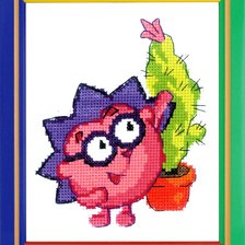 Схема вышивки «Малышарик»