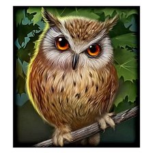 Схема вышивки «Сова»