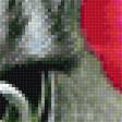 Предпросмотр схемы вышивки «котик» (№1826019)