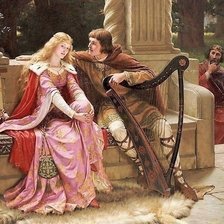 Схема вышивки «Тристан и Изольда»