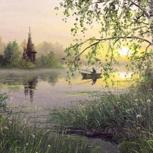 Схема вышивки «Худ. Курицын  Сергей»