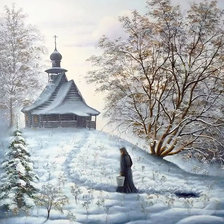 Схема вышивки «Худ. Марков Владимир Николаевич МОНАХ»