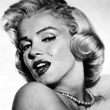 Схема вышивки «Мэрилин Монро (2)»