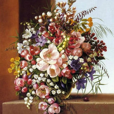 Схема вышивки «Цветы»