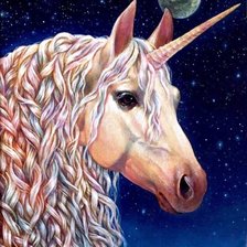 Схема вышивки «unicorn»