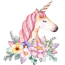 Схема вышивки «unicorn»
