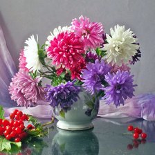 Схема вышивки «цветы»