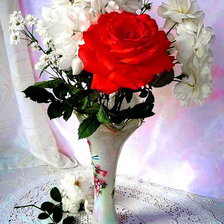 Схема вышивки «цветы»