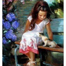 Схема вышивки «По картине Владимира Волегова»