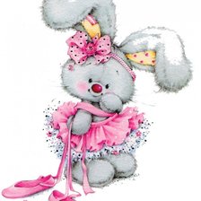 Схема вышивки «зайка ми»