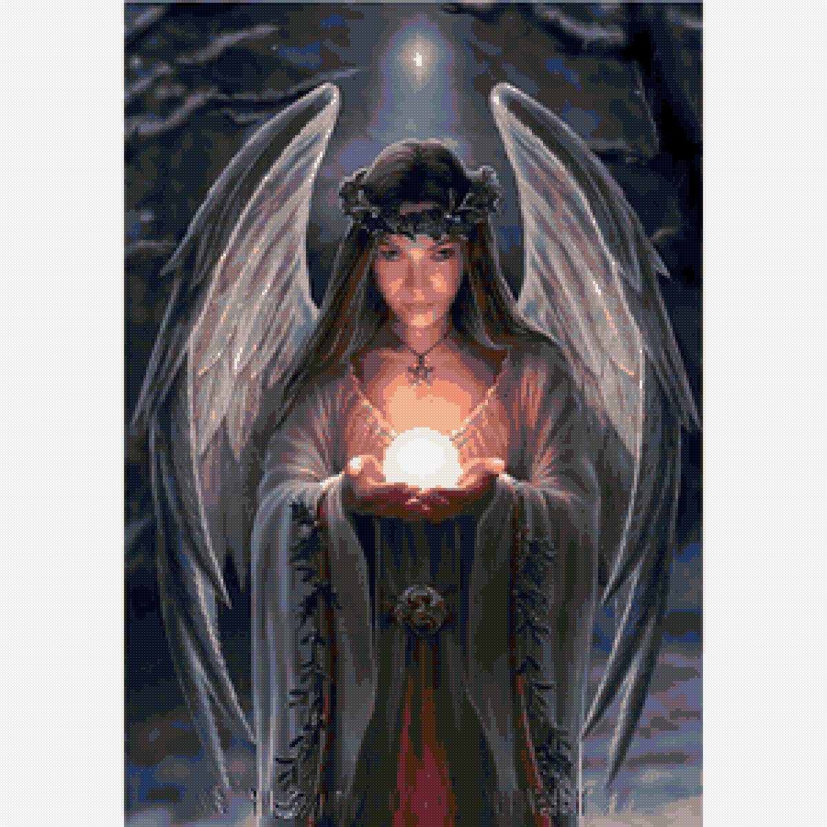 ангел молитвы - фантазия - предпросмотр