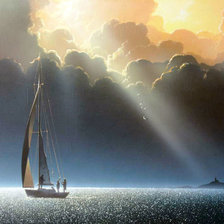 Схема вышивки «После бури»