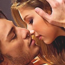 Схема вышивки «Он и она»