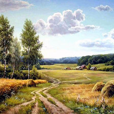 Схема вышивки «Лето»