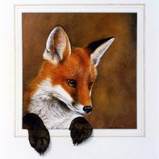 Схема вышивки «Лисенок»