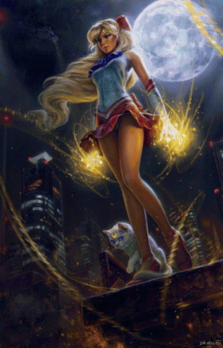 Сейлор Мун - арт - предпросмотр