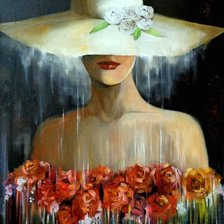 Схема вышивки «шляпа»